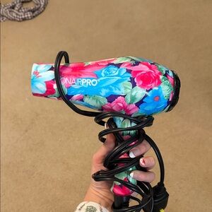 Floral Conairpro Hair Dryer